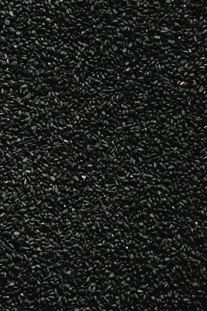 Black cumin seeds, Nigella sativa, one of the six ingredients in the Flush Factor Plus proprietary blend