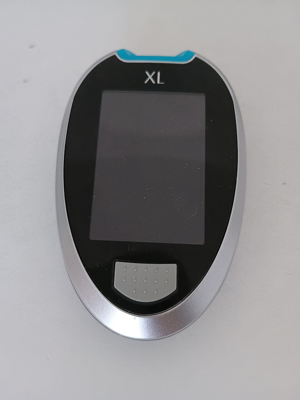 Blood glucose meter used to check blood sugar at home