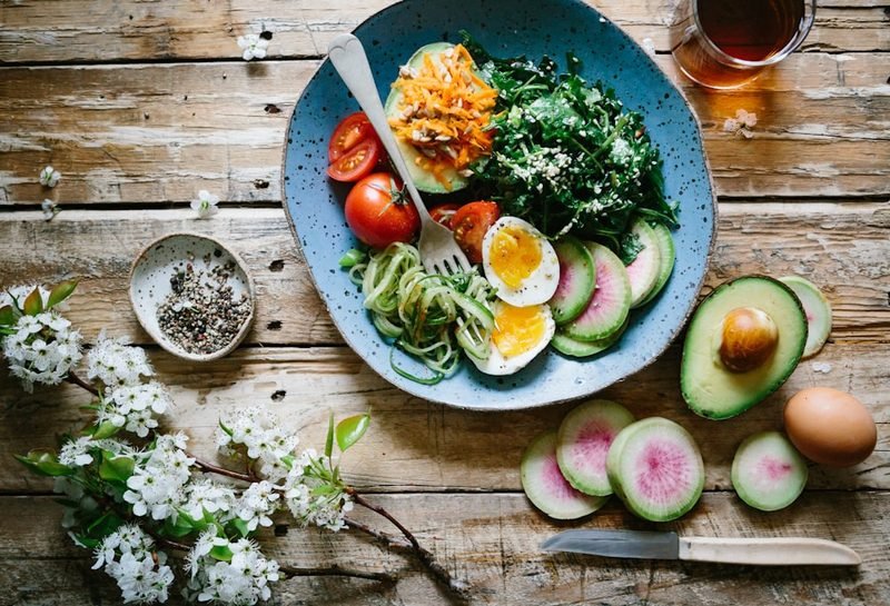 Balanced healthy meal supporting metabolic wellness
