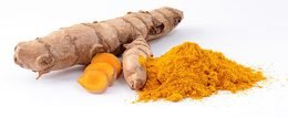 Turmeric (Curcuma longa) root and powder